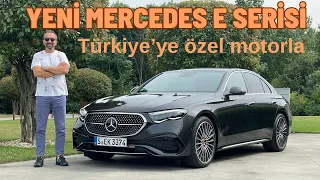 1.5 litrelik Yeni Mercedes E Serisi geliyor @benzin-tv Burak Ertem ile E220 D test ettik