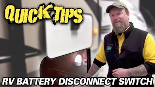 How to Use an RV Battery Disconnect Switch | Pete's RV Quick Tips