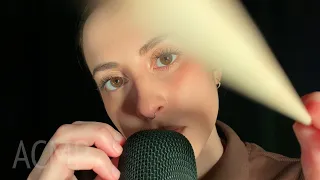 ASMR Fast & Aggressive / Close mouth sounds / Mic scratching ❤️‍🔥❤️‍🔥❤️‍🔥