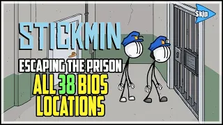 Henry Stickmin Escaping the Prison All Bios Locations (Prisoner Log Achievement)