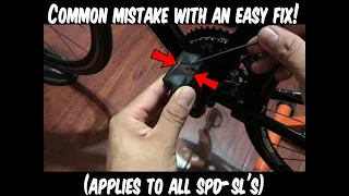 Adjusting Your New SPD SL's and Using Them!