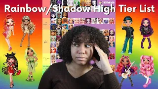 RANKING EVERY SINGLE RAINBOW/SHADOW HIGH DOLL!! - Tier List