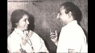 RAFI & ASHA-SATI SAVITRI:1955:Chori Chori Chandni Mein Chakori-[ H Q 78 RPM Sound ]