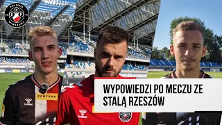 WYPOWIEDZI| Stal Rzeszów - Polonia Warszawa 1:2