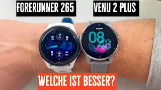 Garmin Venu 2 Plus vs. Forerunner 265: Welche Sportuhr ist besser?