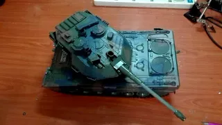 UNBOXING 2.4G WARS KING RC TANK PART 2