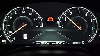 Frontal Collision Warning With City Mitigation | BMW Genius How-To