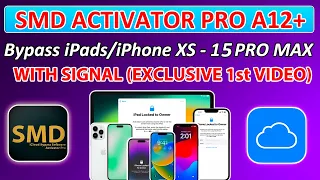 👀😍EXCLUSIVE NEW iCloud Bypass with Signal For iPhone XS to iPhone 14 Pro Max SMD Activator PRO A12+