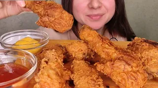 Мукбанг КРЫЛЬЯ И НОЖКИ KFC