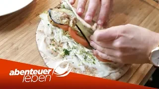 Fast-Food-Gerichte zum Nachmachen: Der Falafel-Wrap | Abenteuer Leben | Kabel Eins