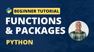 Python Functions, Methods and Packages (Python Beginner Tutorials) | jcchouinard.com