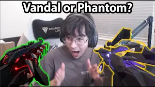 Would you Prefer TenZ on Vandal or Phantom??