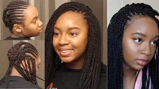 Crochet Senegalese Twists never looked this GOOD!! | ft. Samsbeauty | EASYYY