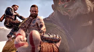 God of War 4 - Baldur Final Boss & ENDING (God of War 2018) PS4 PRO