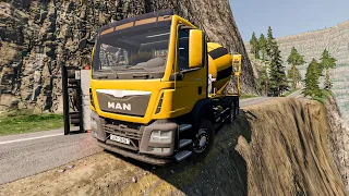 Car Vs Cliff Road _ Cliff Drops _BeamNG Drive #beamngdrive #carvs #cliffroad