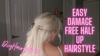 No Damage Hairstyle for Thin Hair