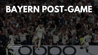 Real Madrid 2 - 1 Bayern Munich Post-game, Champions League 2023 - 2024