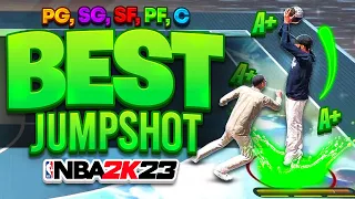 *NEW* BEST JUMPSHOT on NBA 2K23! GREEN EVERY SHOT & NEVER MISS AGAIN with this GLITCHED JUMPSHOT!