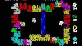 Wizard's Lair ZX Spectrum gameplay & review
