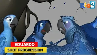 Rio 2 | Eduardo Shot Progression | Patrick Giusiano | 3D Animation Internships