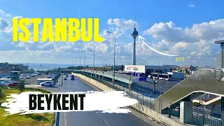 Istanbul Beylikdüzü (Beykent,Adnan Kahveci,Büyükçekmece)Turkey Street Walking Tour in 4K 2023