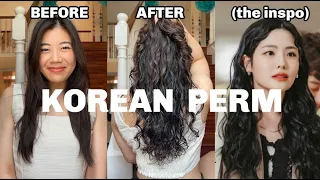 I GOT A KOREAN PERM! Results + Hair Care Products