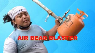 HOW TO MAKE AIR BEAD SEATER FROM FREON TANK (AIRBLASTER) D.I.Y.