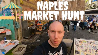 Visiting a local market in Naples, Italy 🇮🇹