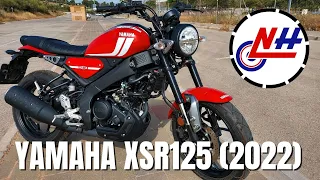 Yamaha XSR 125 (2022) | Test Ride, Review Walkaround and Soundcheck | VLOG 346