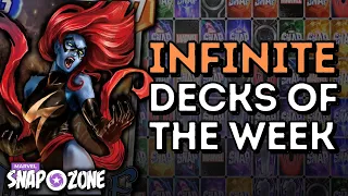 Infinite Rank Decks From The Season's End! | Marvel SNAP Best Decks Of The Week From The Community!