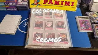 COLOCANDO CROMOS en el archivador LIGA ESTE - PANINI LALIGA 2023/24