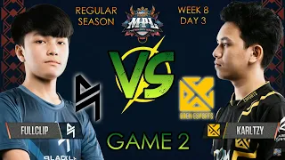 BLACKLIST VS BREN ESPORTS [Game 2] - MPL-PH Season 6 Regular Season Week 8 Day 3