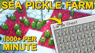 Efficient & Automatic Sea Pickle Farm in Minecraft 1.20 (Tutorial)