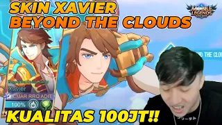 SKIN XAVIER BEYOND THE CLOUDS! GILA BAGUS BGT INI SKIN! SAMPE SAVAGE SAVAGE GW!