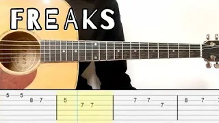 Surf Curse - Freaks (Guitar Tutorial Tab)