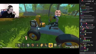 xQc plays Scrap Mechanic (with chat)