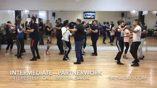 Bachata classes in Oklahoma City. ALL LEVELS. (Video taken on 6-12-2019).