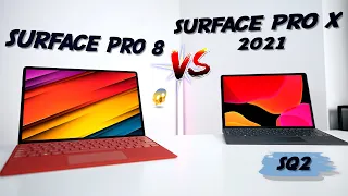 Surface Pro 8 vs Surface Pro X - THIS WILL SURPRISE YOU! (And Microsoft)