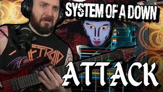 So fun to play! System Of A Down - Attack | Rocksmith Guitar Cover