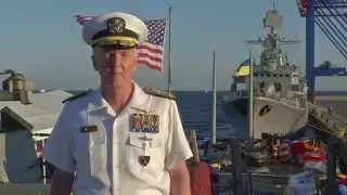 Vice Admiral  Foggo Sea Breeze 2015 Message