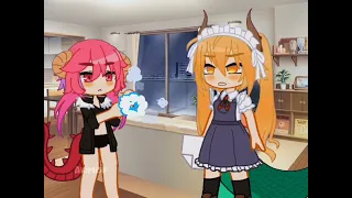 você não sabe formar mãos [ Gacha club ] 《kobayashi-san no maid dragon》