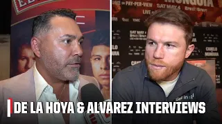 Oscar De La Hoya and Canelo Alvarez speak after heated press conference | ESPN Ringside