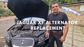 Jaguar XF Alternator Replacement