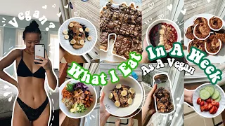 MEAT LOVER goes VEGAN for a WEEK *LIFE CHANGING* | A Week Of REALISTIC (& healthy-ish) Vegan Meals