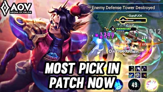 AOV : ZANIS GAMEPLAY | MOST PICK IN PATCH NOW - ARENA OF VALOR LIÊNQUÂNMOBILE ROV COT