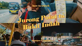 How To: Jurong Point to Bukit Indah via Tuas Checkpoint