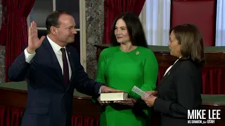 Senator Lee Sworn-in to 118th Congress