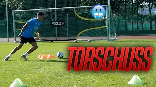 First Touch & Torschusstraining Übungen