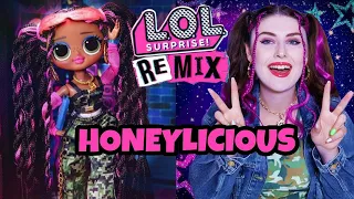 Honeylicious lol surprise omg remix / ханилишес кукла лол омг ремикс / обзор и распаковка
