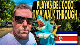 Walk Through Of Playas Del Coco, Costa Rica 🇨🇷 - AKA Coco